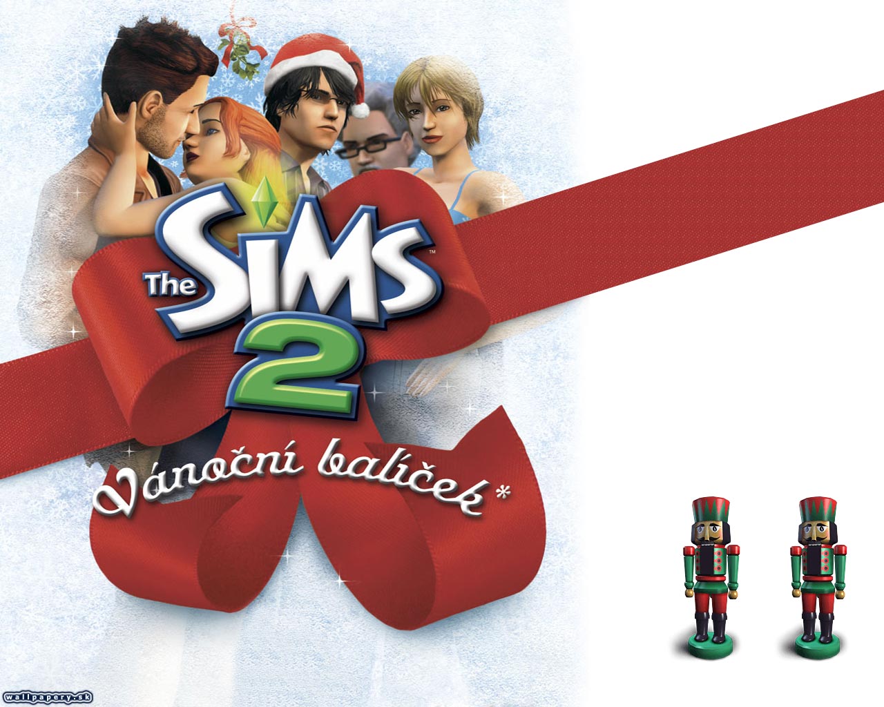 The Sims 2: Christmas Party Pack - wallpaper 1