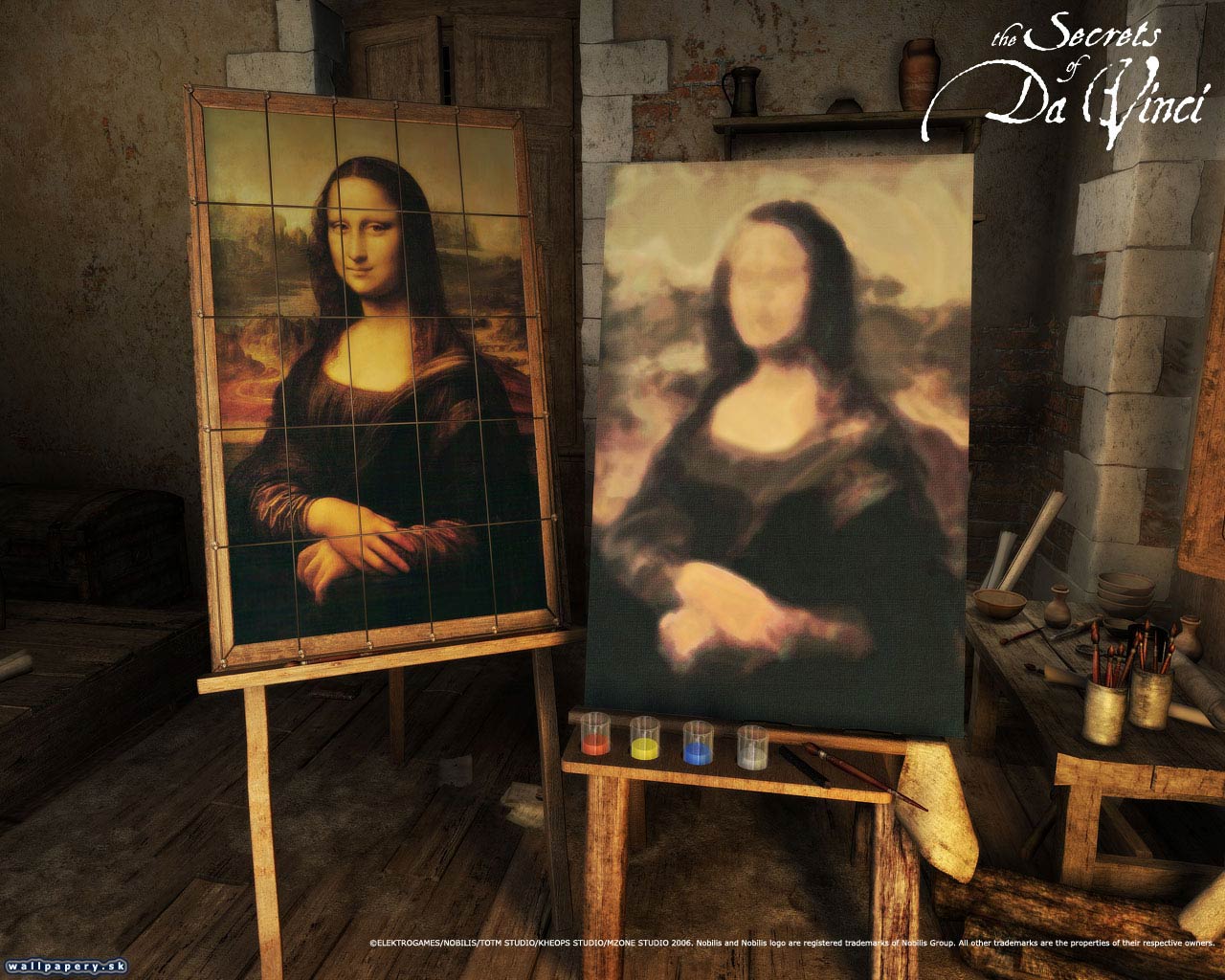 The Secrets of Da Vinci: the Forbidden Manuscript - wallpaper 1