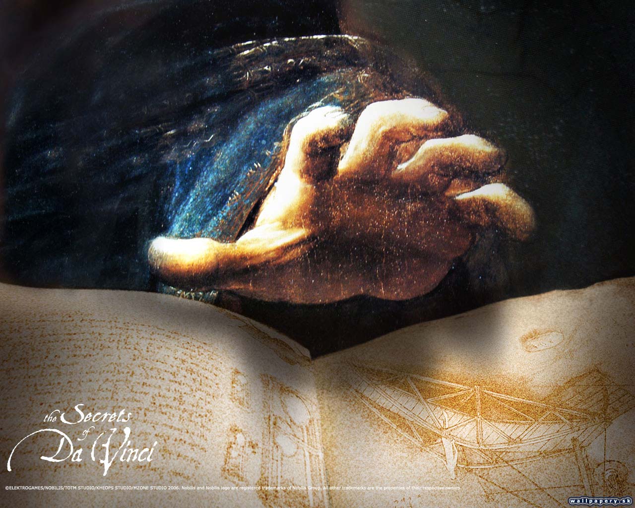 The Secrets of Da Vinci: the Forbidden Manuscript - wallpaper 3