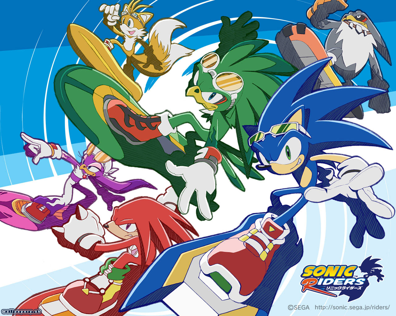 Sonic Riders - wallpaper 5