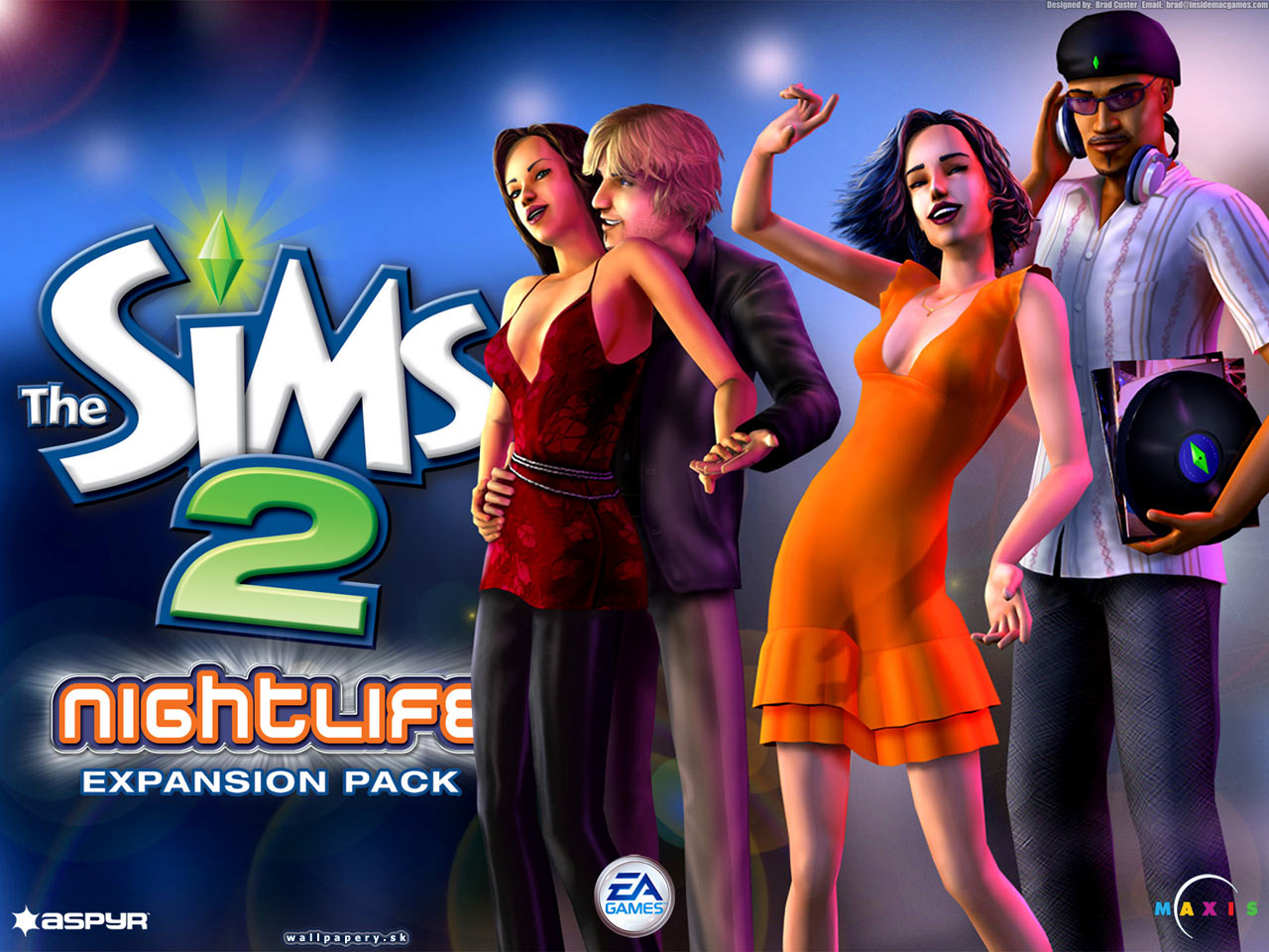 The Sims 2: Nightlife - wallpaper 10