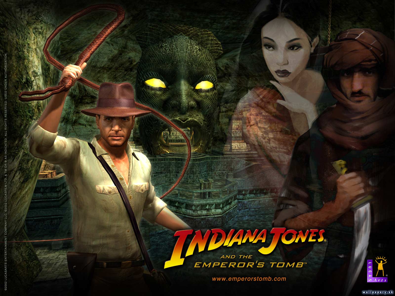 Indiana Jones and the Emperor's Tomb - wallpaper 2