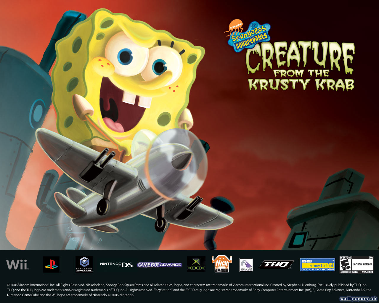 SpongeBob SquarePants: Creature from the Krusty Krab - wallpaper 1