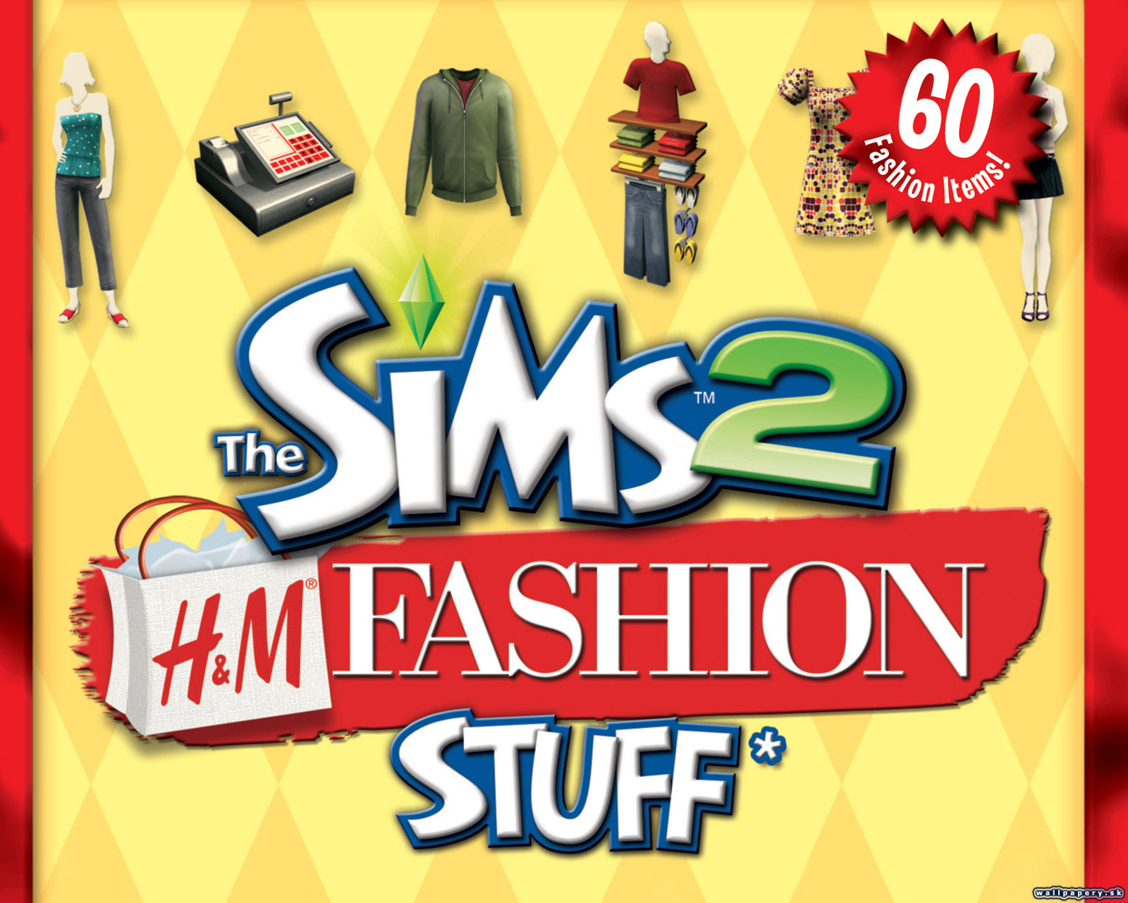 The Sims 2: H&M Fashion Stuff - wallpaper 2