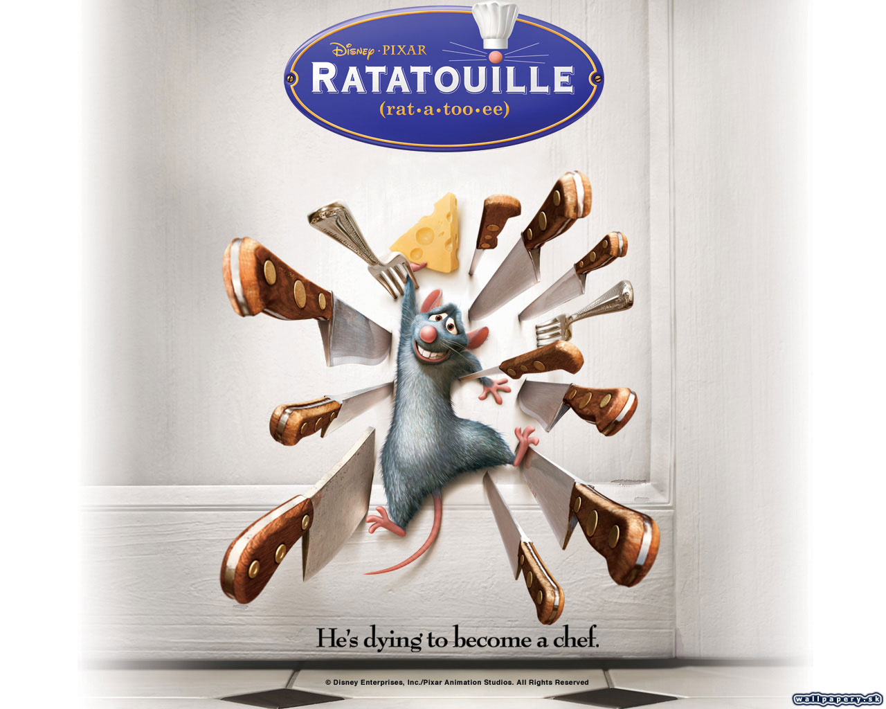 Ratatouille - wallpaper 1