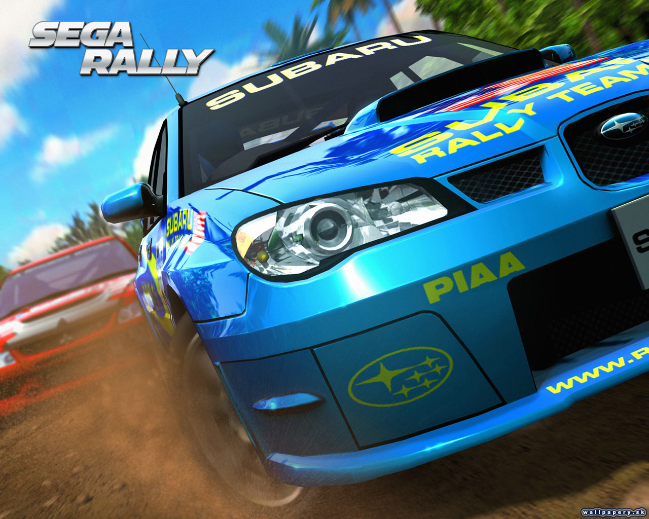 Sega Rally - wallpaper 1