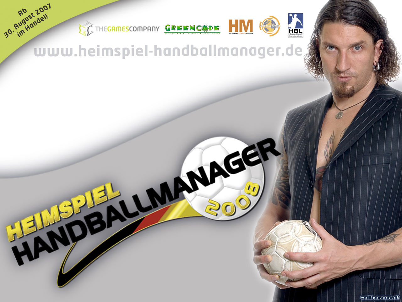 Handball Manager 2008 - wallpaper 1