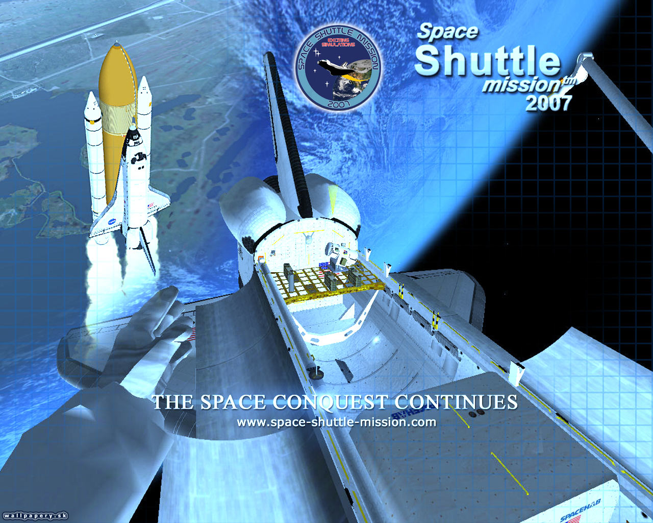Space Shuttle Mission 2007 - wallpaper 2