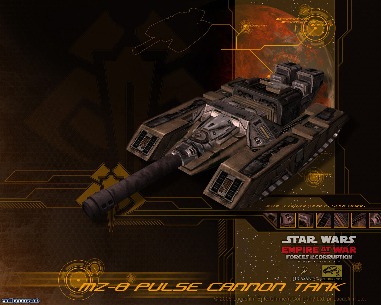 Star Wars: Empire At War - Forces of Corruption - wallpaper 8