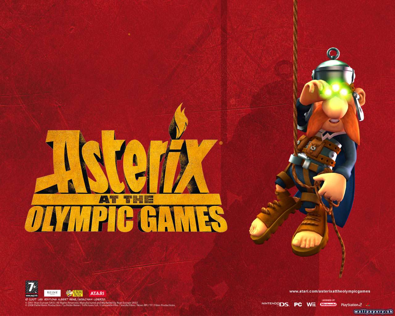 Asterix at the Olympic Games - wallpaper 4