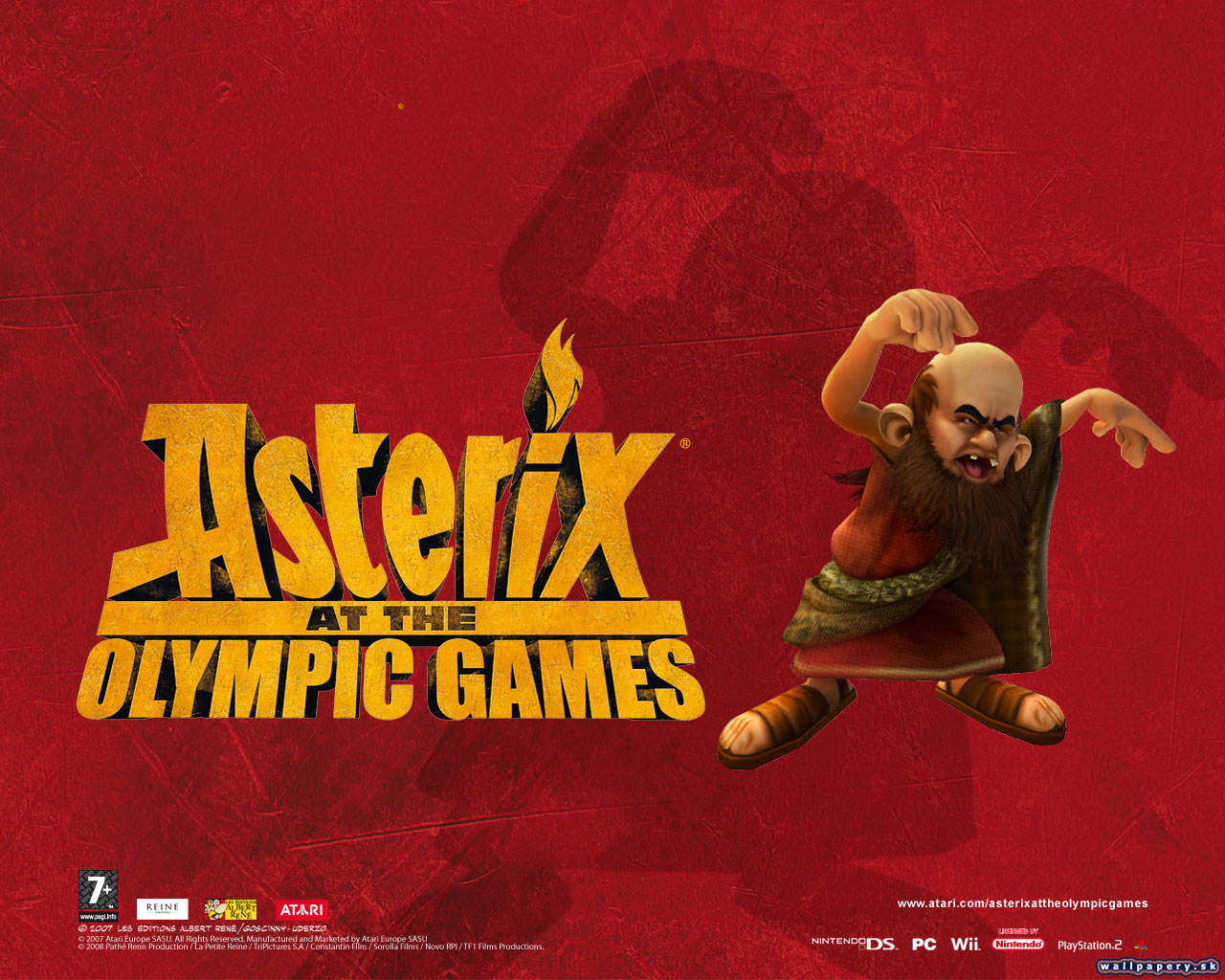 Asterix at the Olympic Games - wallpaper 6