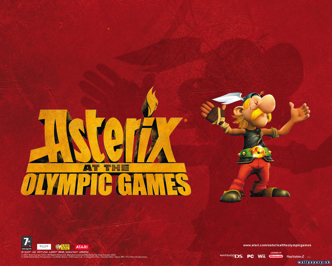 Asterix at the Olympic Games - wallpaper 7