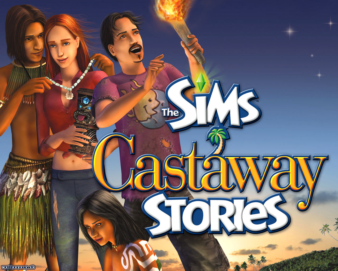 The Sims Castaway Stories - wallpaper 1