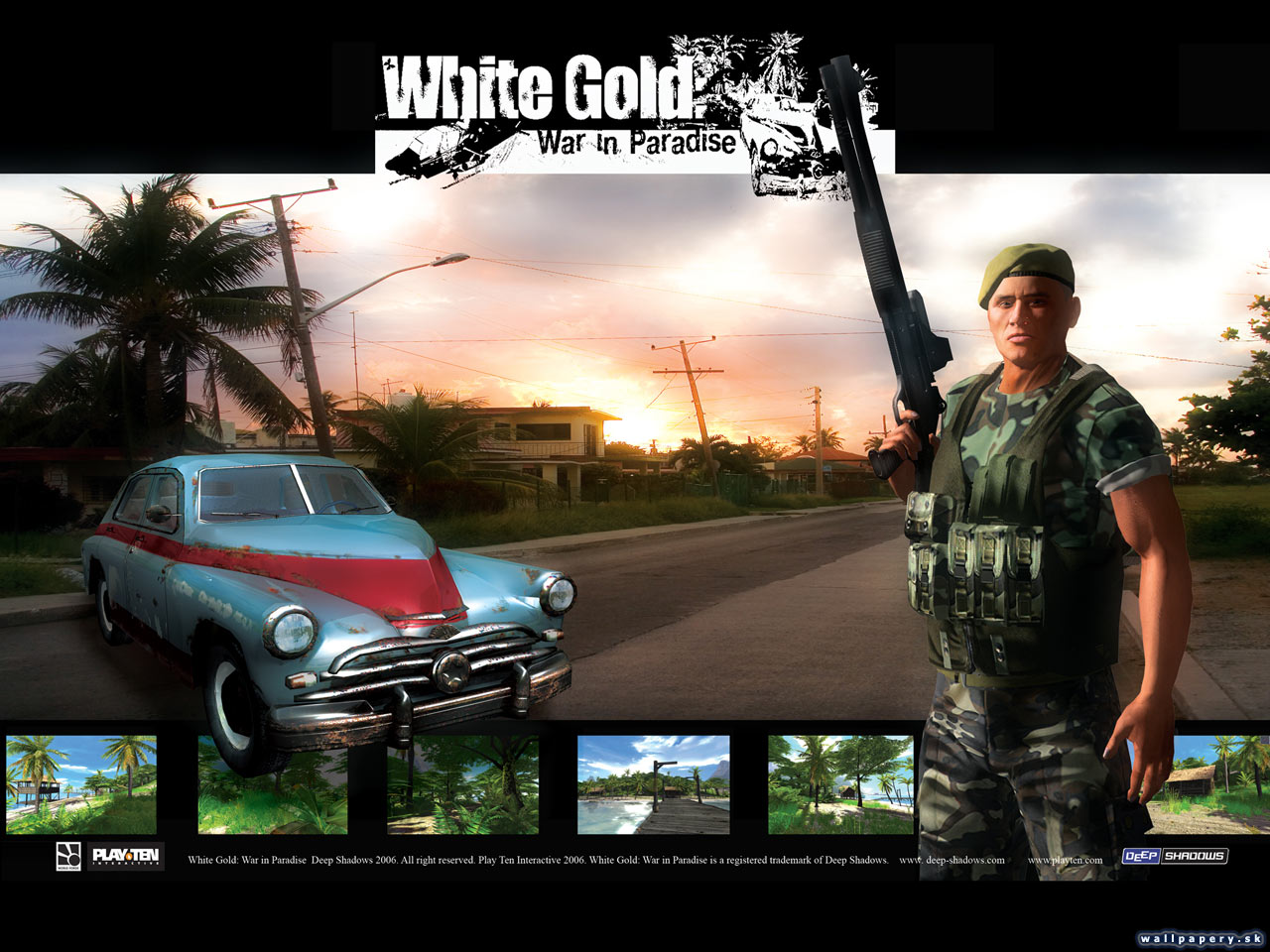 White Gold: War in Paradise - wallpaper 1