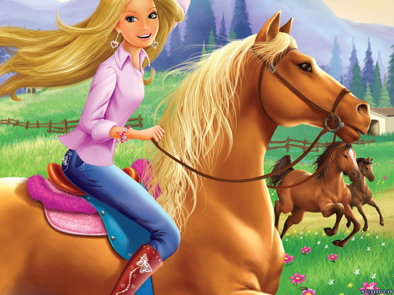 Barbie Horse Adventures: Riding Camp - wallpaper 2