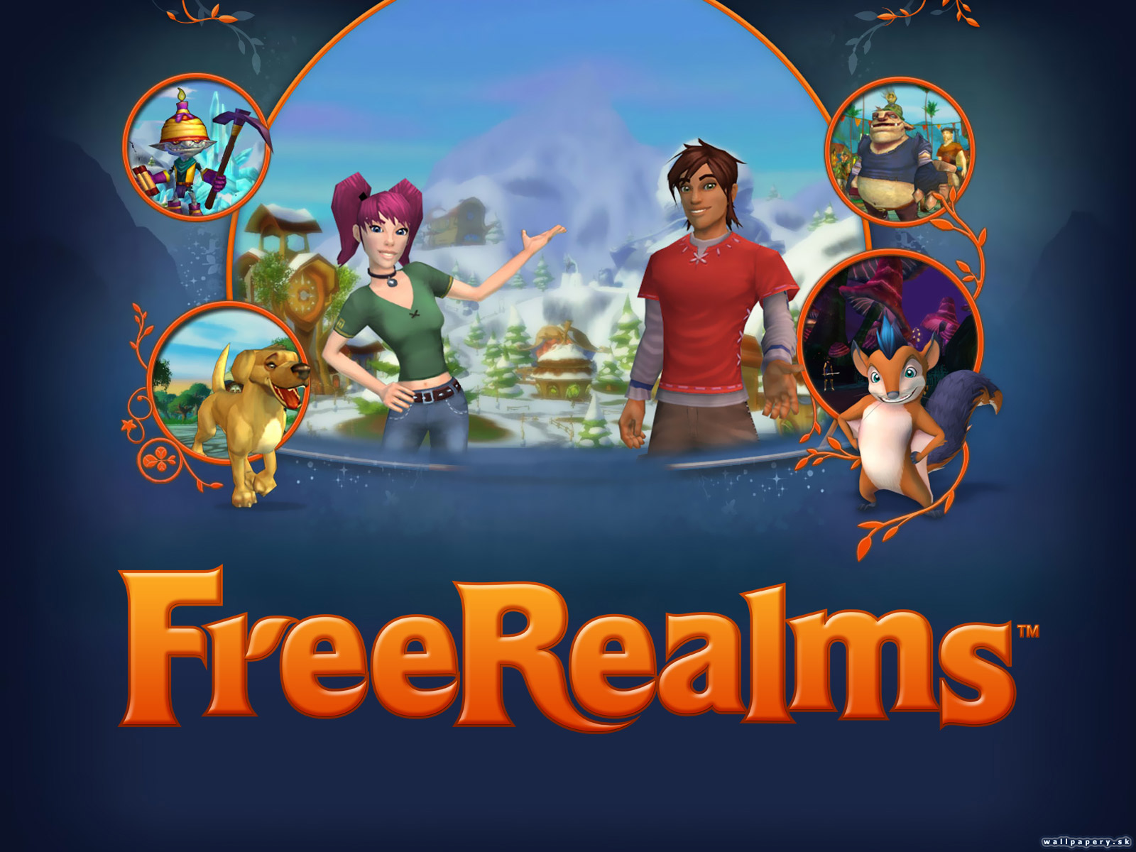 Free Realms - wallpaper 1