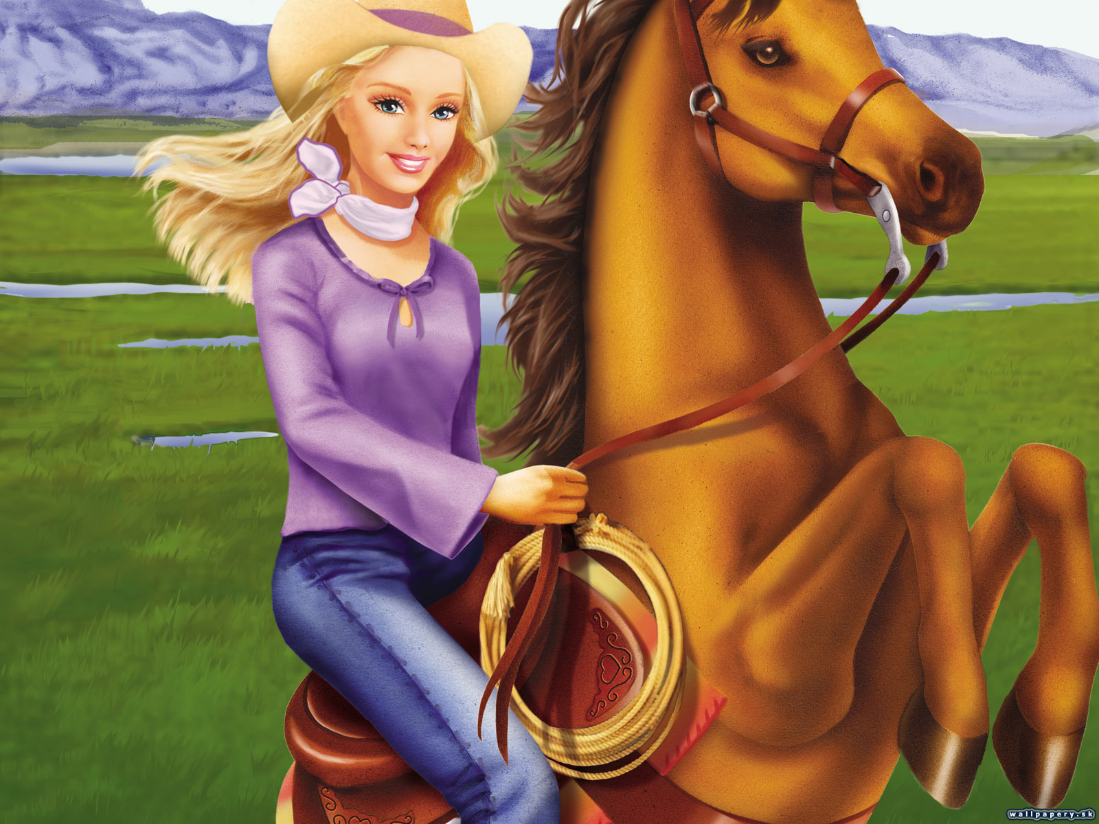 Barbie Horse Adventures: Mystery Ride - wallpaper 1