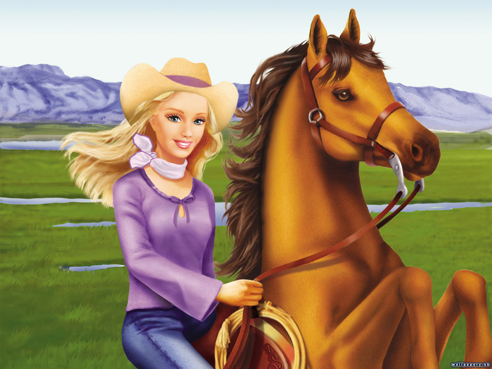 Barbie Horse Adventures: Mystery Ride - wallpaper 2