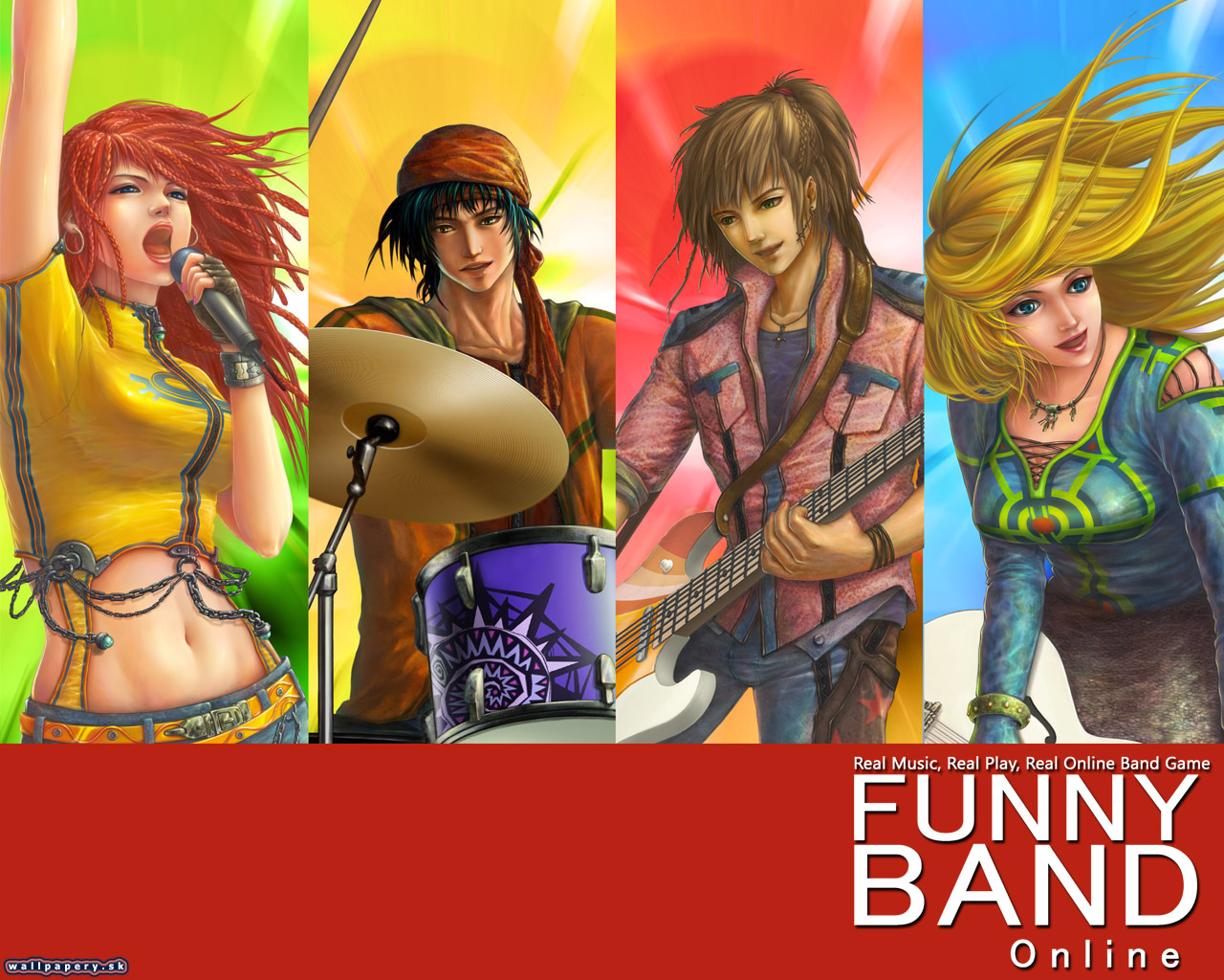 Funny Band Online - wallpaper 1