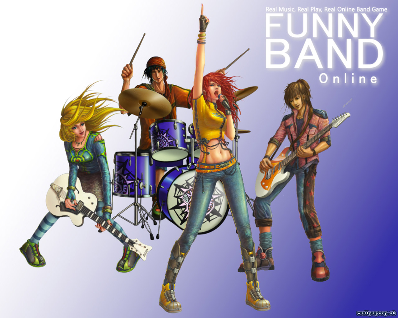 Funny Band Online - wallpaper 3