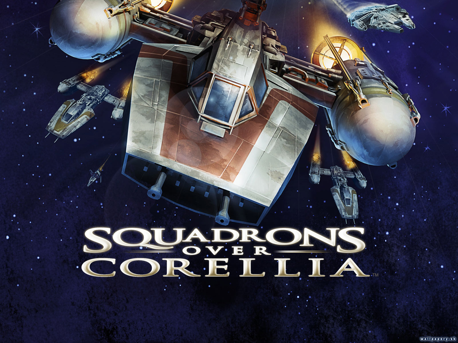 Star Wars Galaxies - Trading Card Game: Squadrons Over Corellia - wallpaper 2