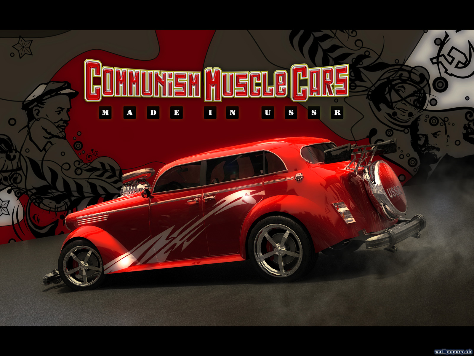 Communism Muscle Cars: Made in USSR - wallpaper 1