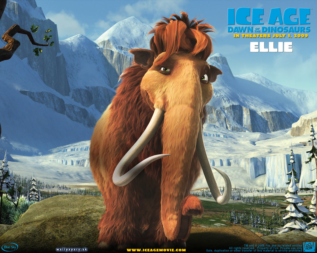 Ice Age 3: Dawn of the Dinosaurs - wallpaper 1