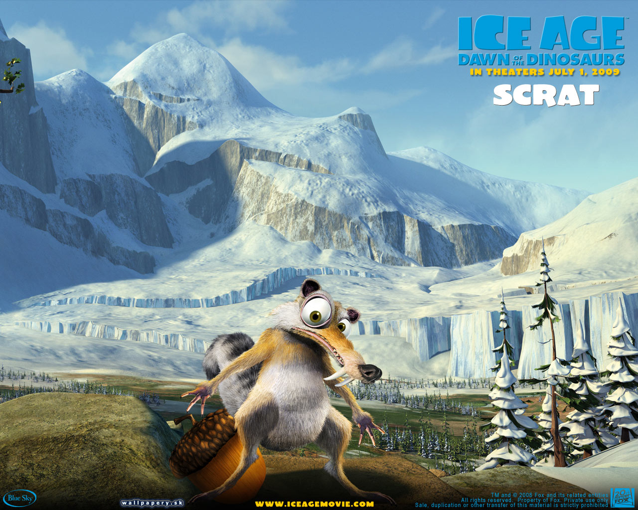 Ice Age 3: Dawn of the Dinosaurs - wallpaper 3