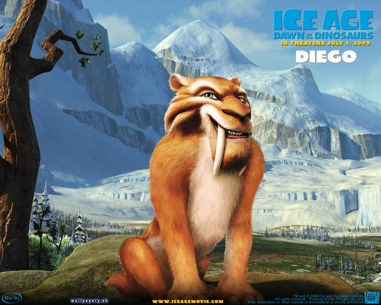 Ice Age 3: Dawn of the Dinosaurs - wallpaper 5
