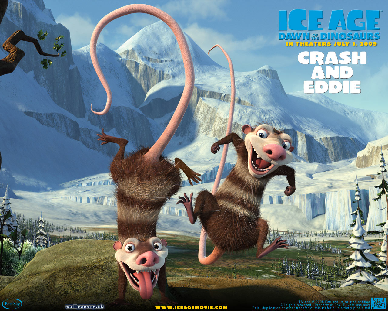 Ice Age 3: Dawn of the Dinosaurs - wallpaper 6