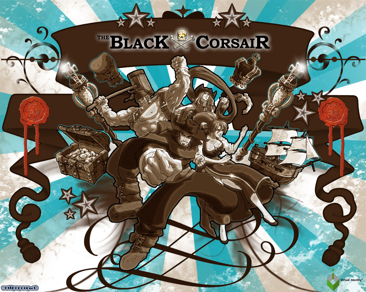 The Black Corsair: The London Tales - wallpaper 2