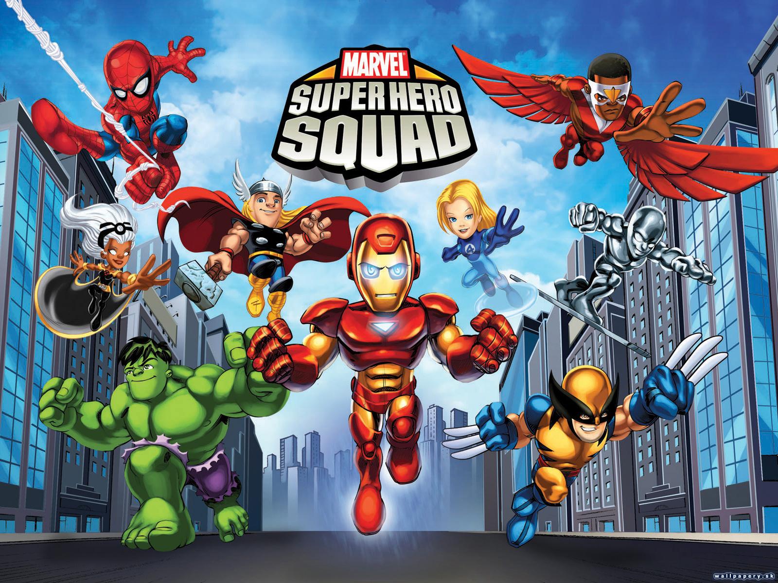 Marvel Super Hero Squad - wallpaper 1