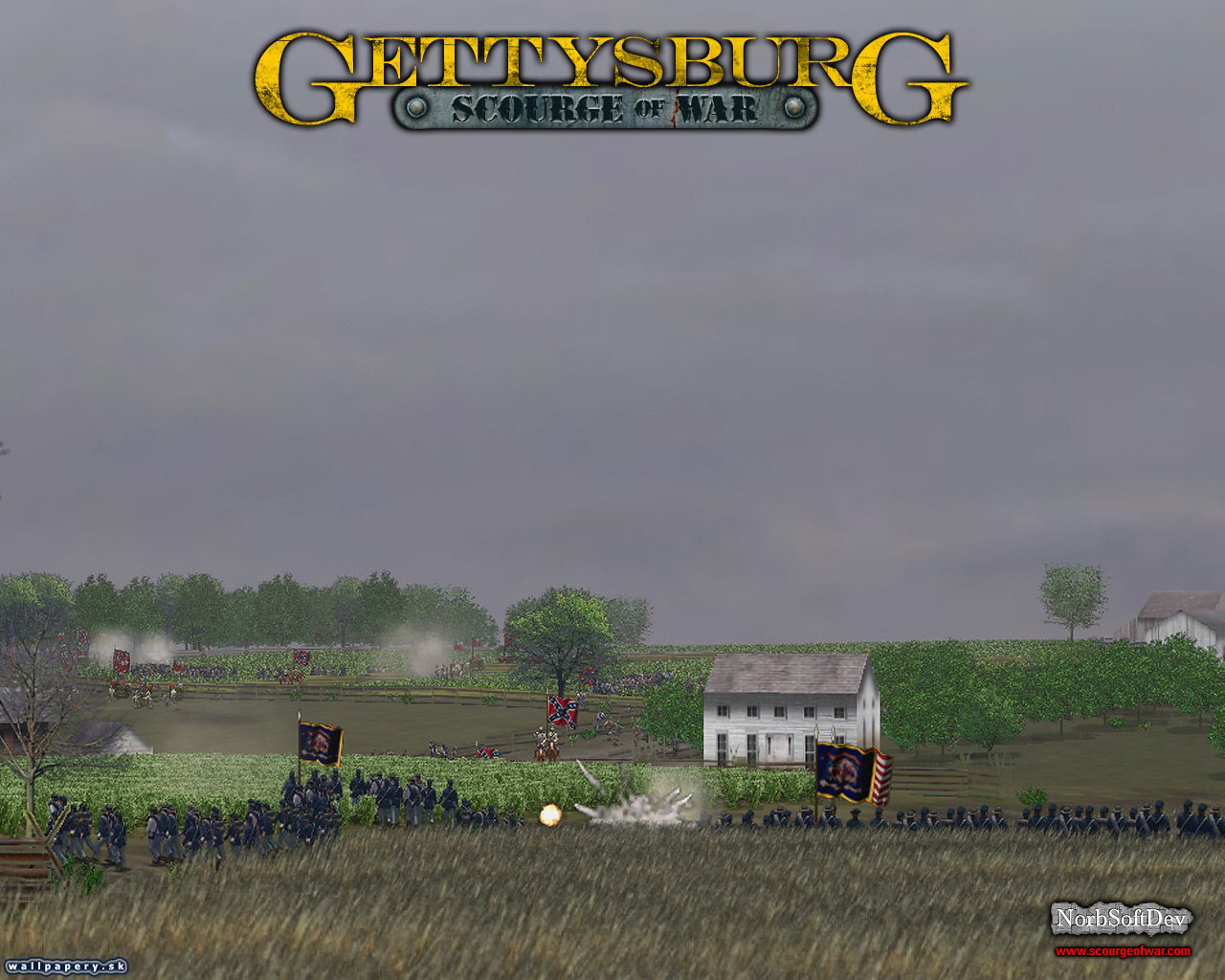 Scourge of War: Gettysburg - wallpaper 20