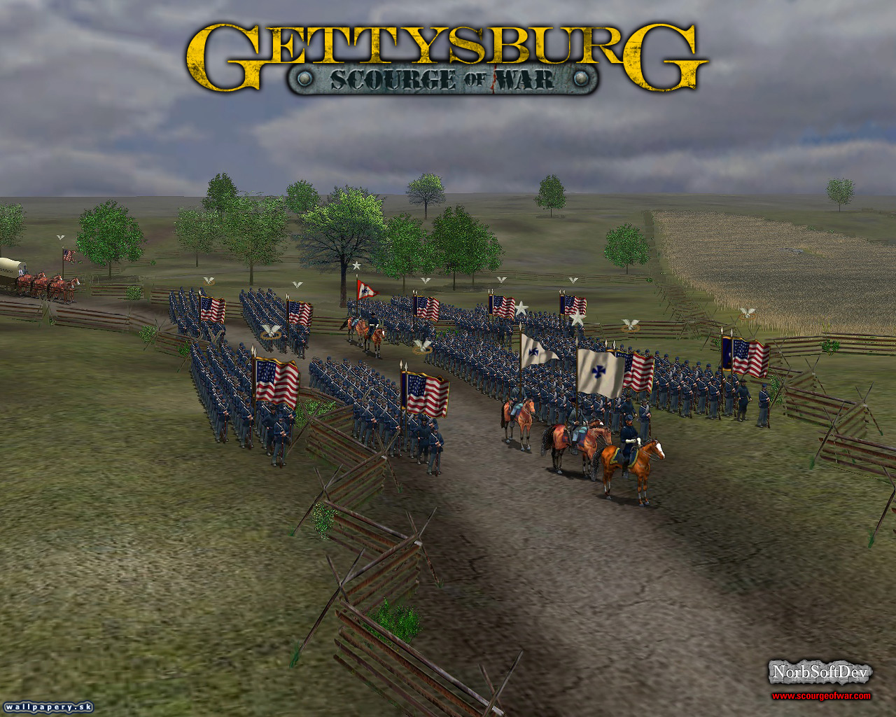 Scourge of War: Gettysburg - wallpaper 21