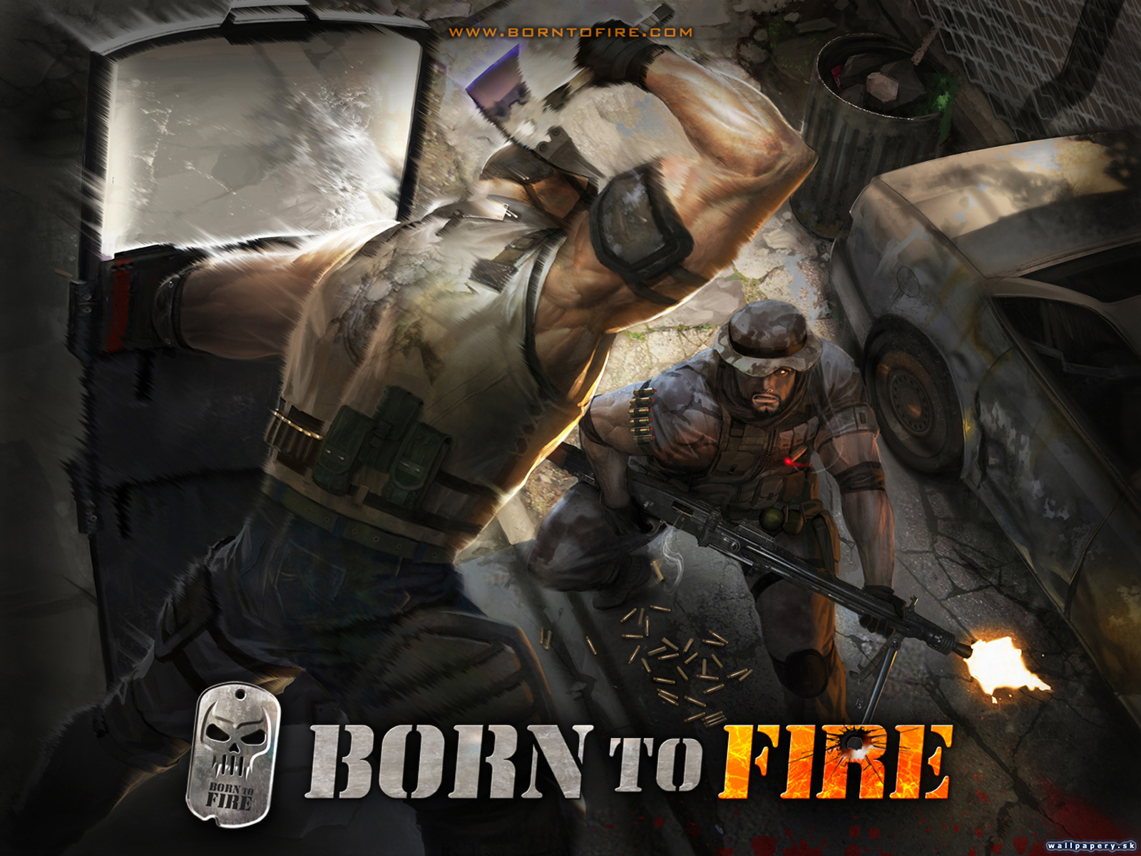 Born to Fire - wallpaper 3