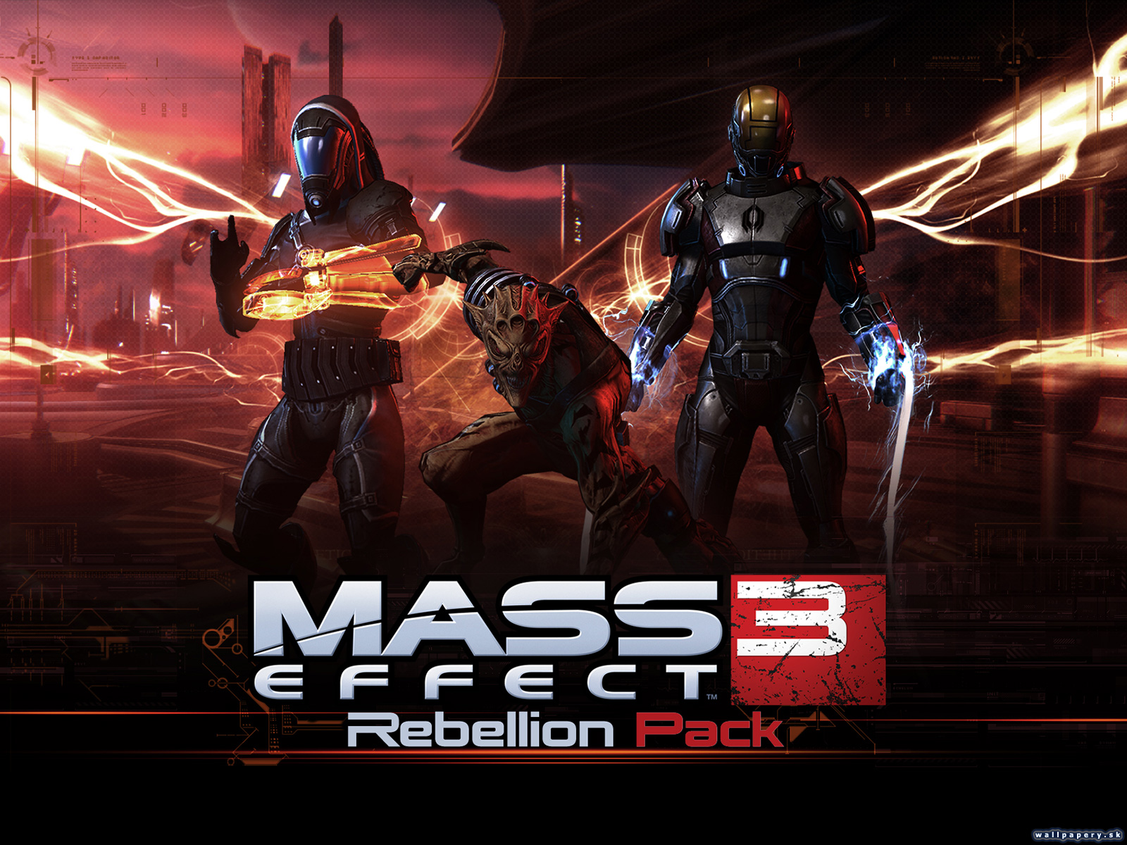 Mass Effect 3: Rebellion Pack - wallpaper 1