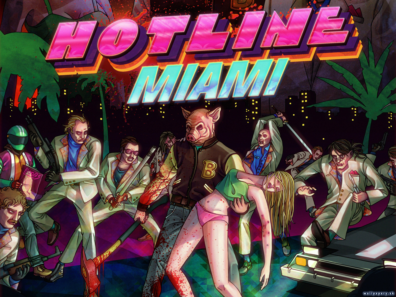Hotline Miami - wallpaper 1