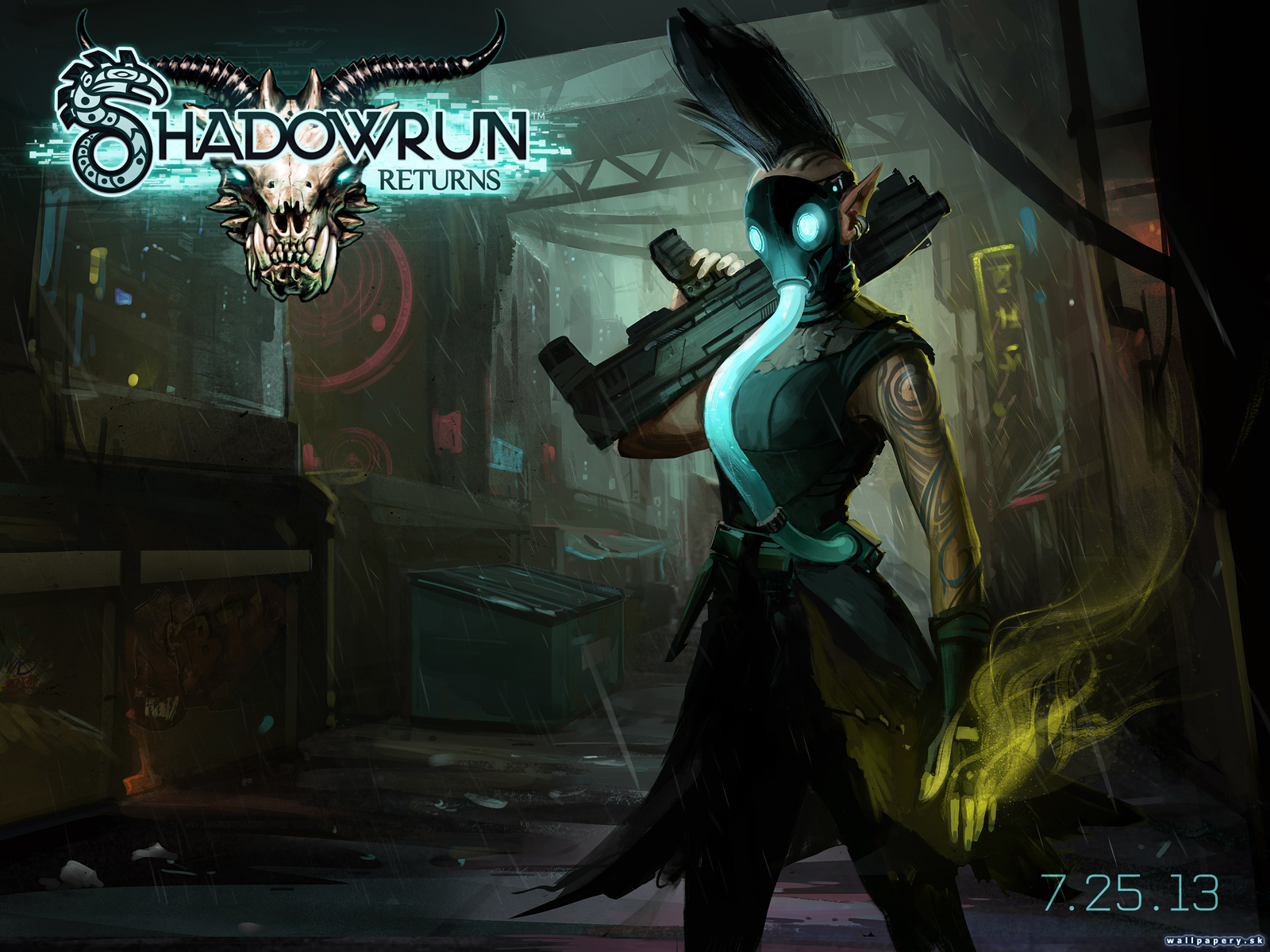Shadowrun Returns - wallpaper 1