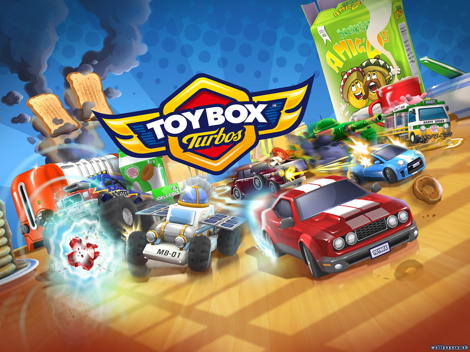 Toybox Turbos - wallpaper 1