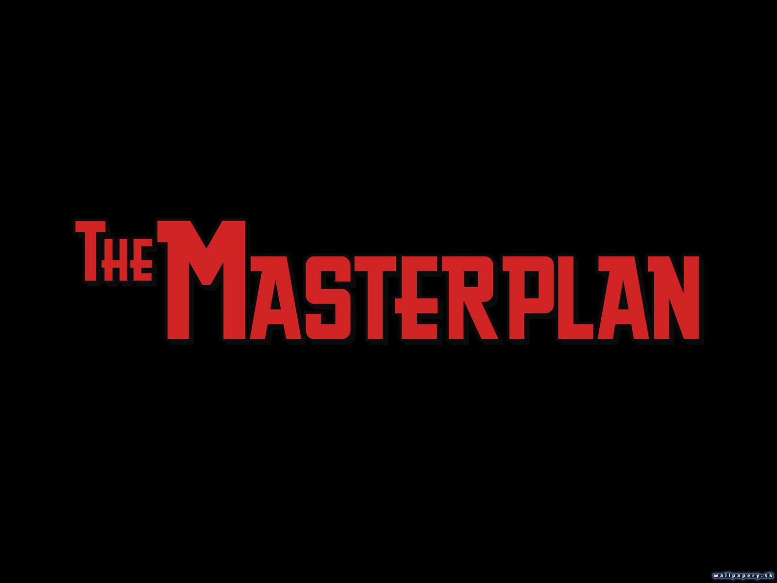 The Masterplan - wallpaper 2
