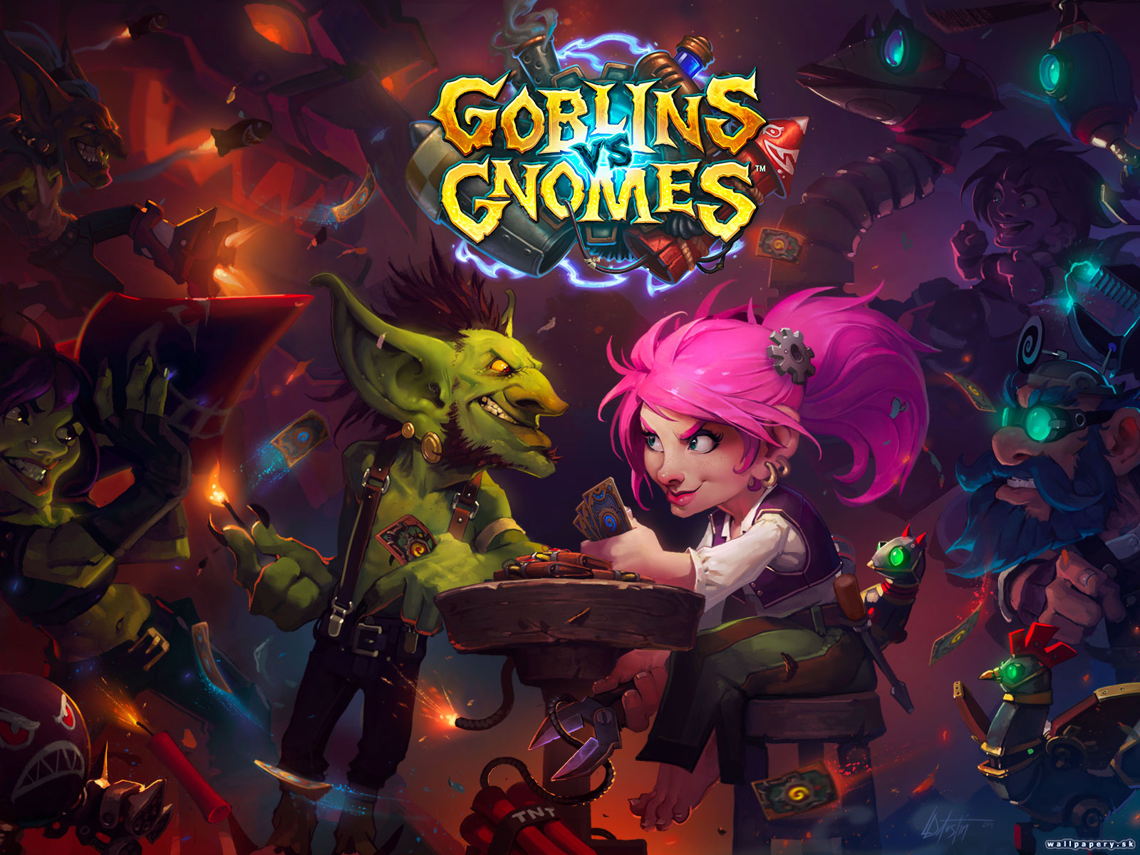 Hearthstone: Goblins vs Gnomes - wallpaper 1