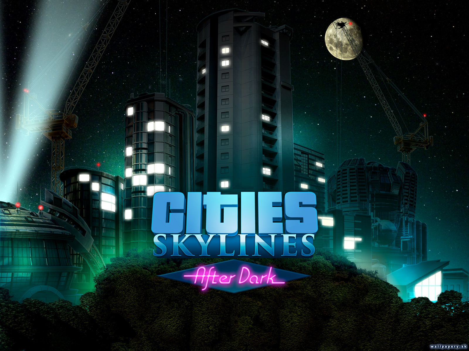 Cities: Skylines - After Dark - wallpaper 1