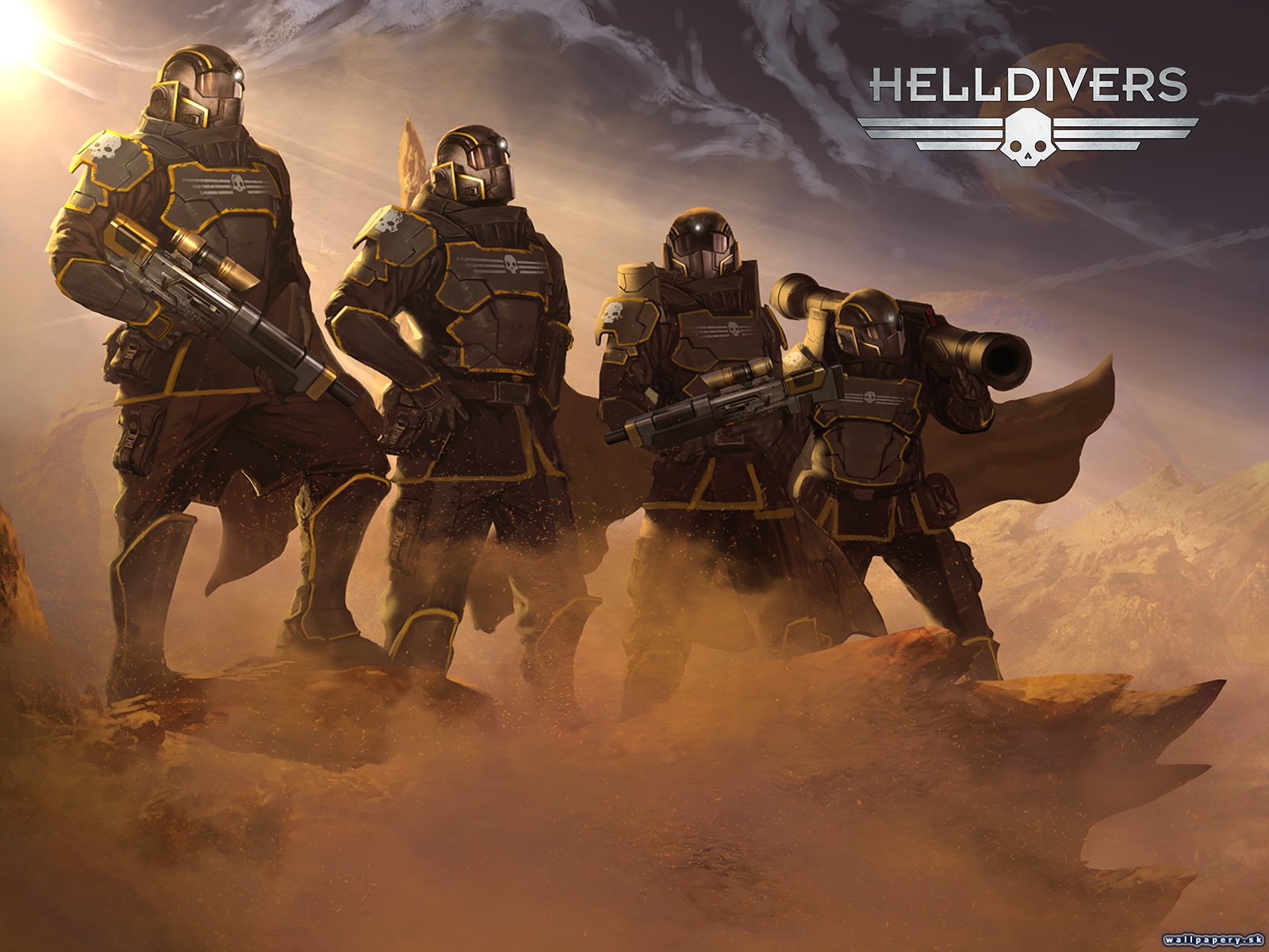 Helldivers - wallpaper 2