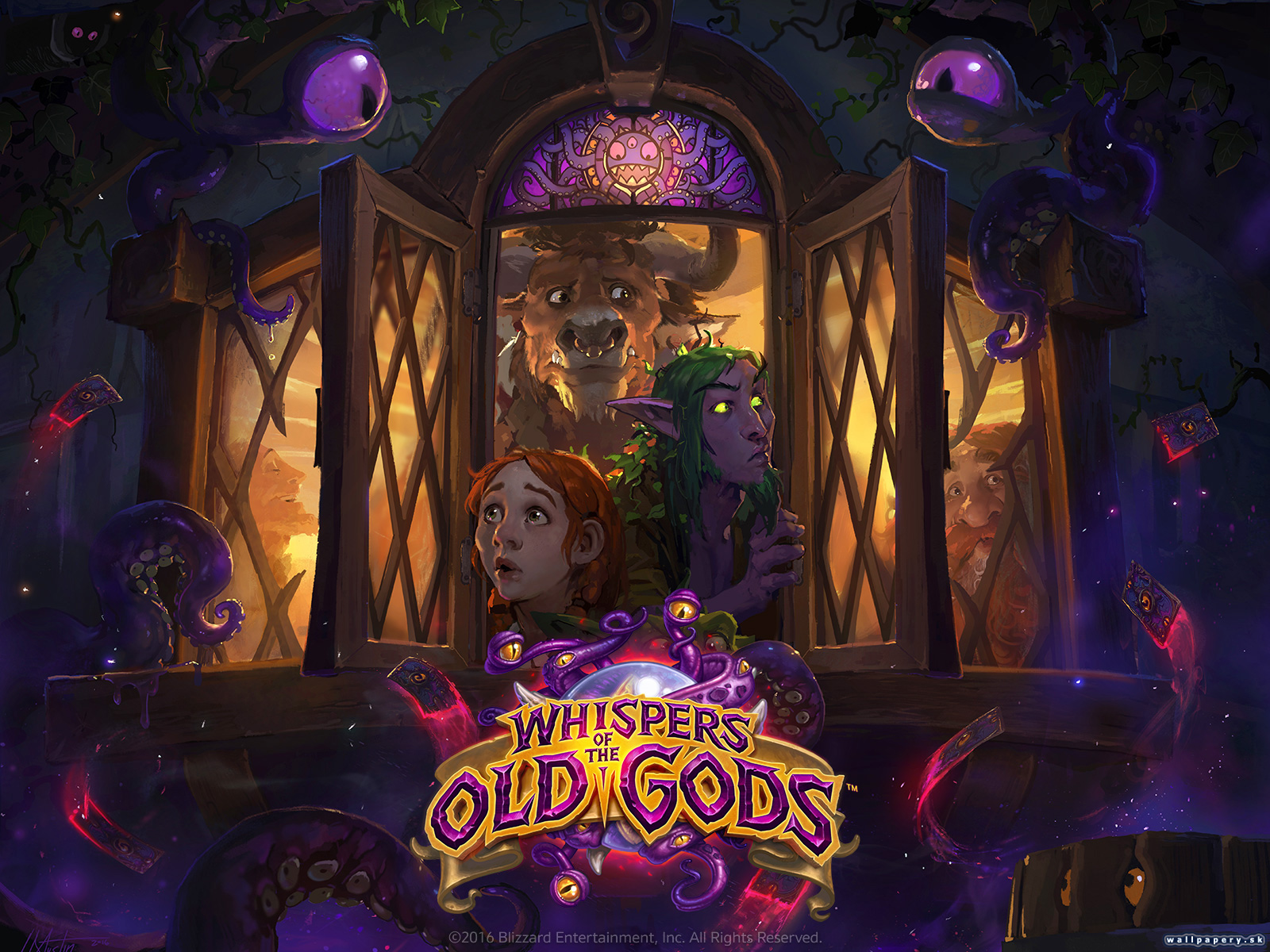 Hearthstone: Whispers of the Old Gods - wallpaper 1