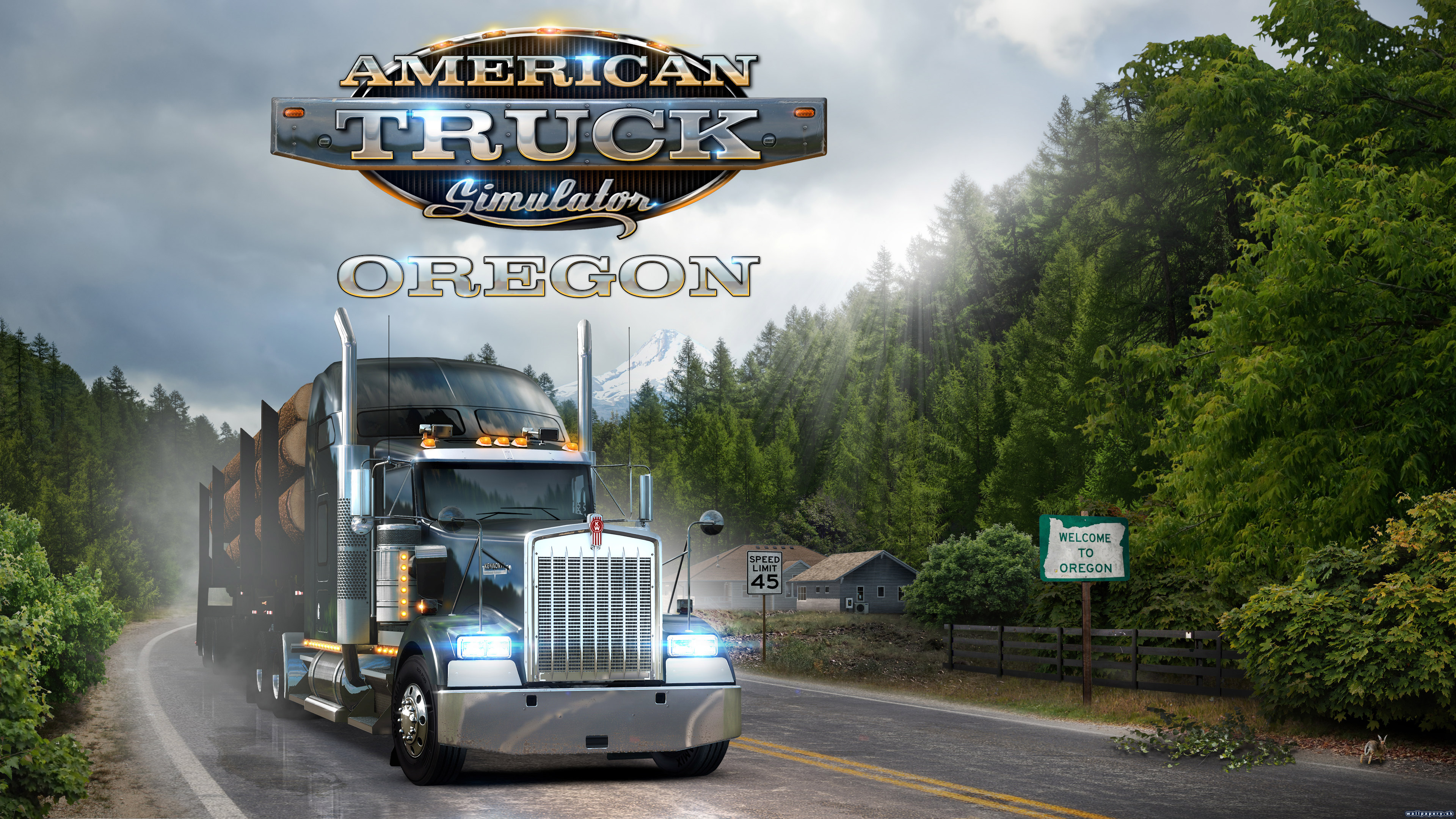 American Truck Simulator - Oregon - wallpaper 1