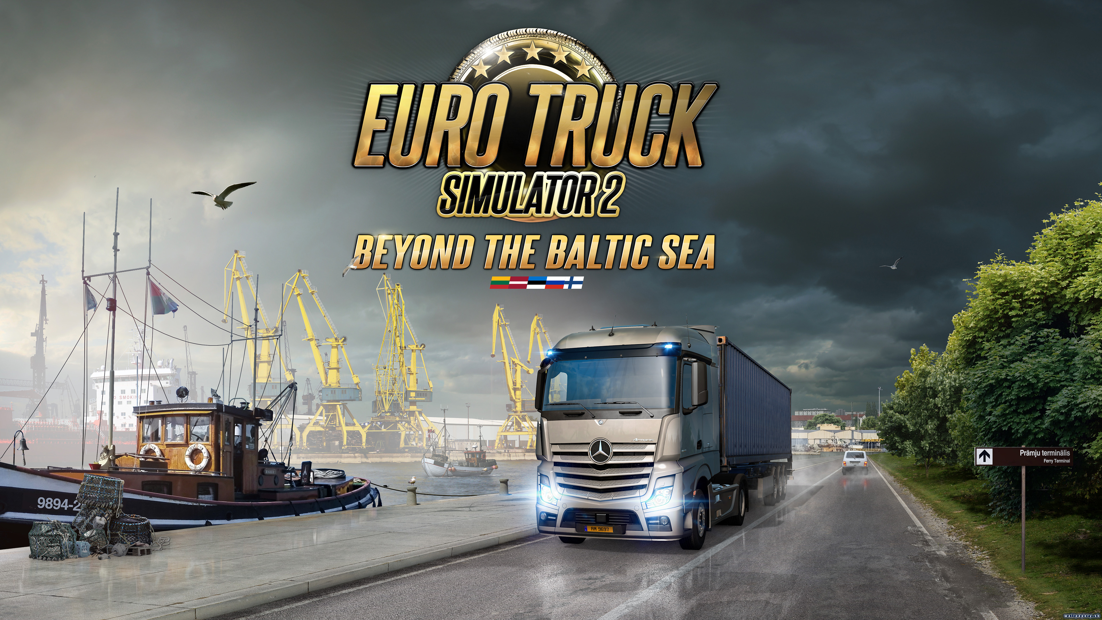 Euro Truck Simulator 2: Beyond the Baltic Sea - wallpaper 1