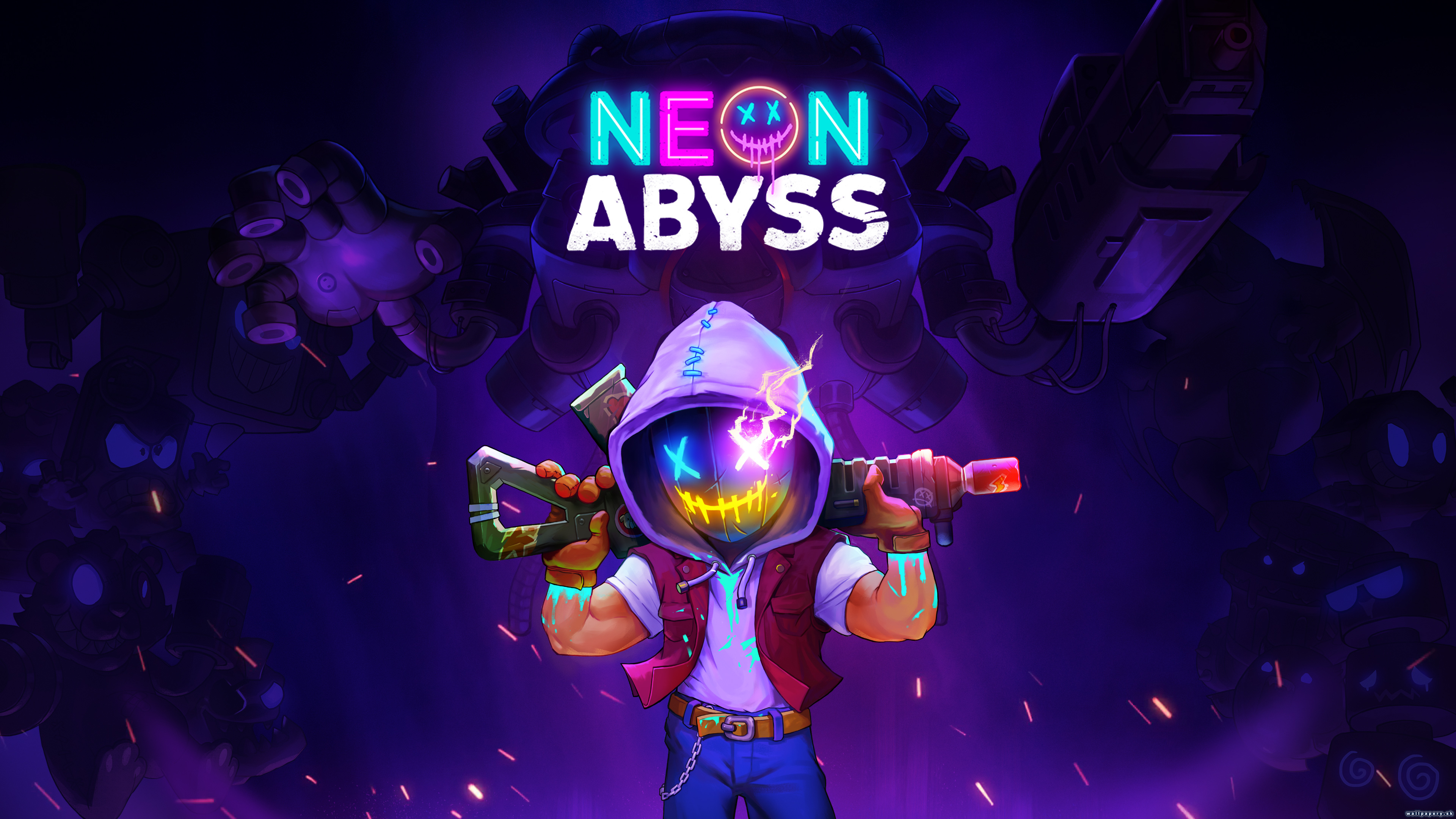 Neon Abyss - wallpaper 2