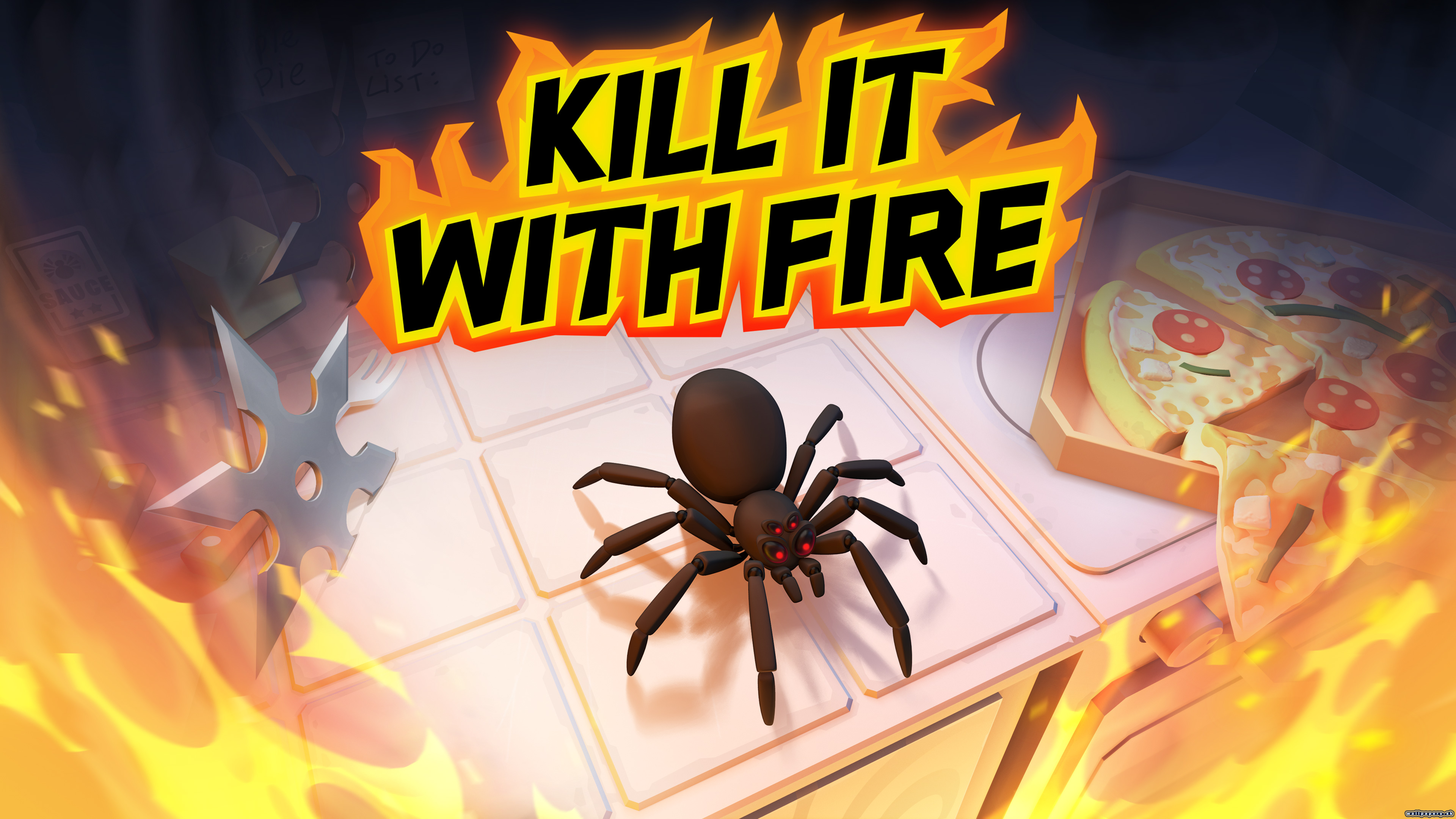 Kill It With Fire - wallpaper 1