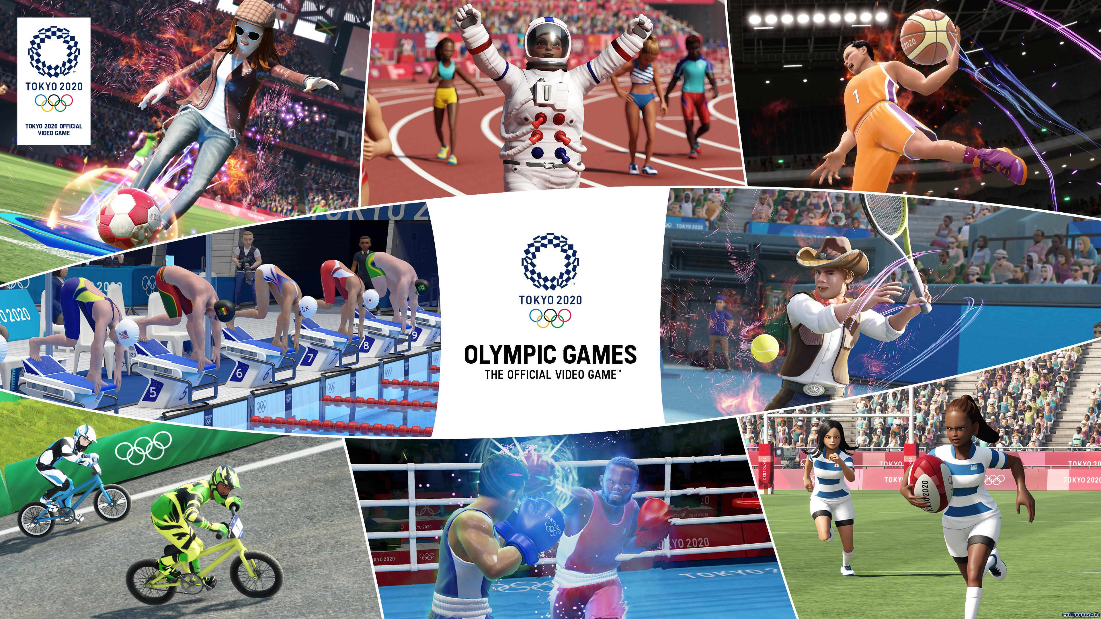 Olympic Games Tokyo 2020 - The Official Video Game - wallpaper 1