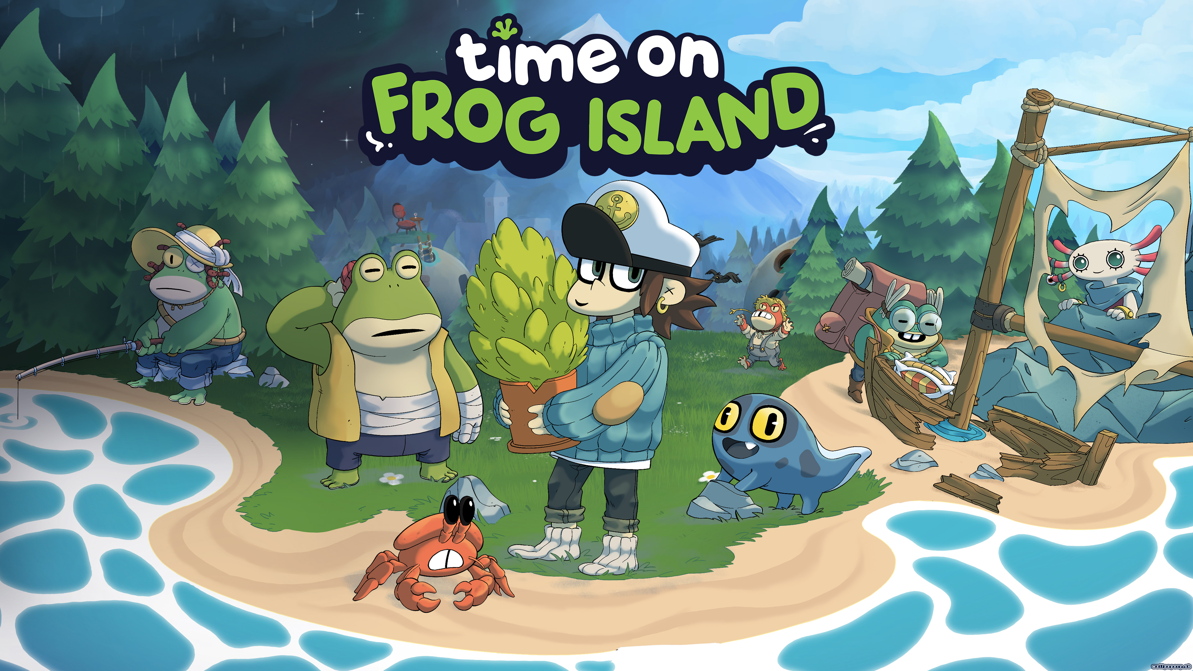 Time on Frog Island - wallpaper 1